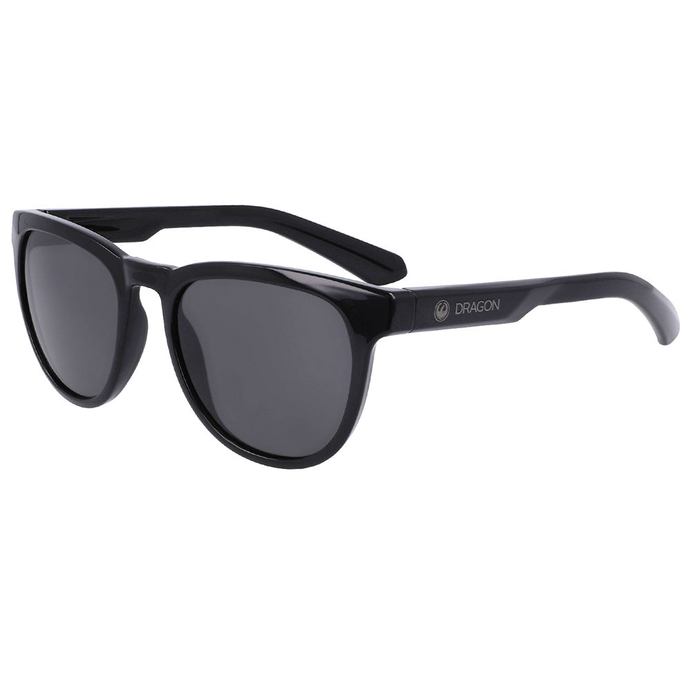 KAJ - Shiny Black with Lumalens Smoke Lens