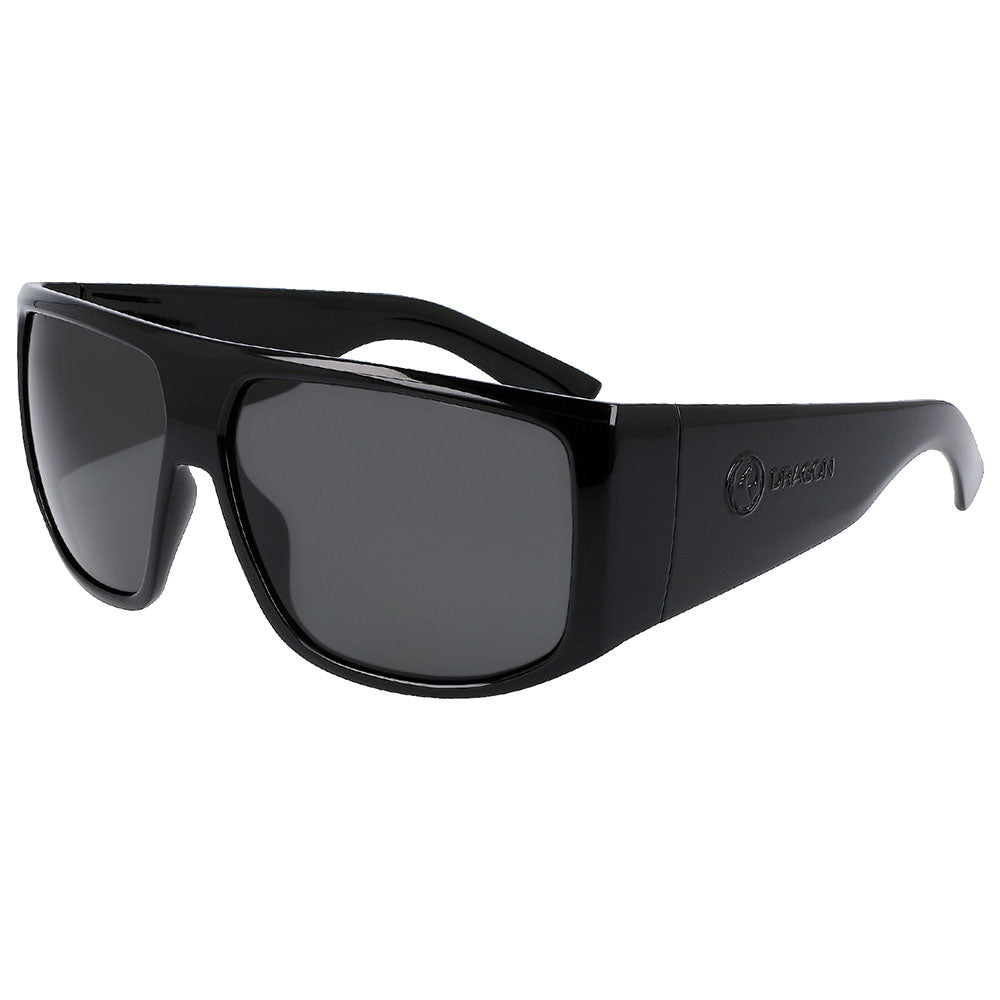 FIN - Shiny Black with Lumalens Smoke Lens