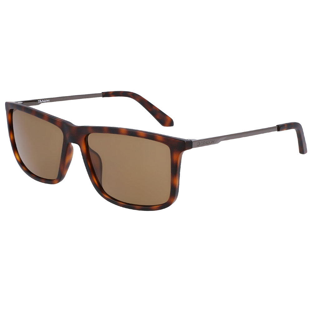 DAMIEN - Matte Tortoise with Lumalens Brown Lens