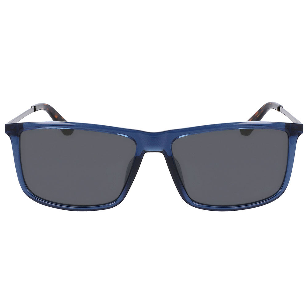 DAMIEN - Shiny Shadow Crystal/Blue Tortoise with Lumalens Smoke Lens