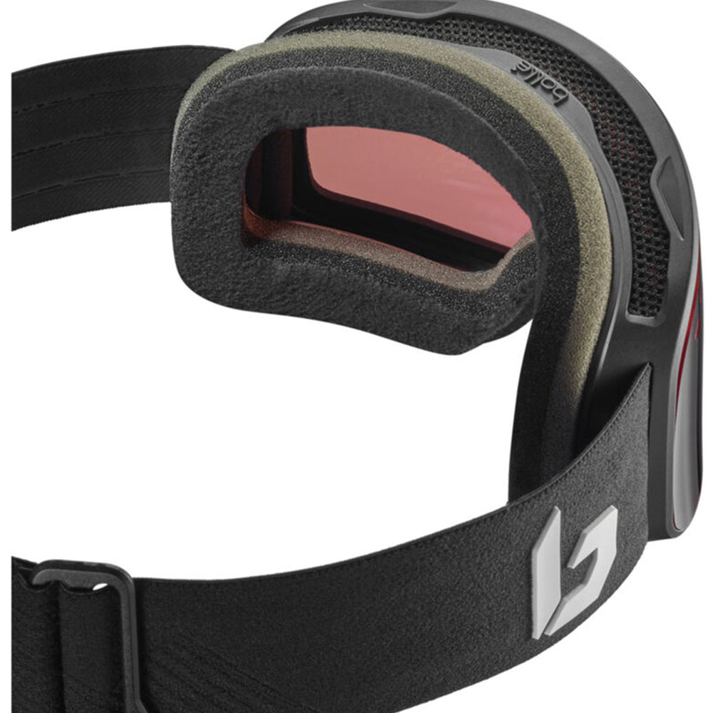 NEVADA SMALL - Matte Black Corp with Vermillon Gun Lens