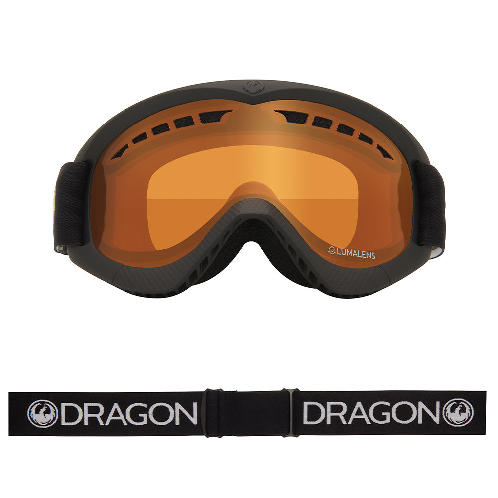 DXs - Black with Lumalens Amber Lens