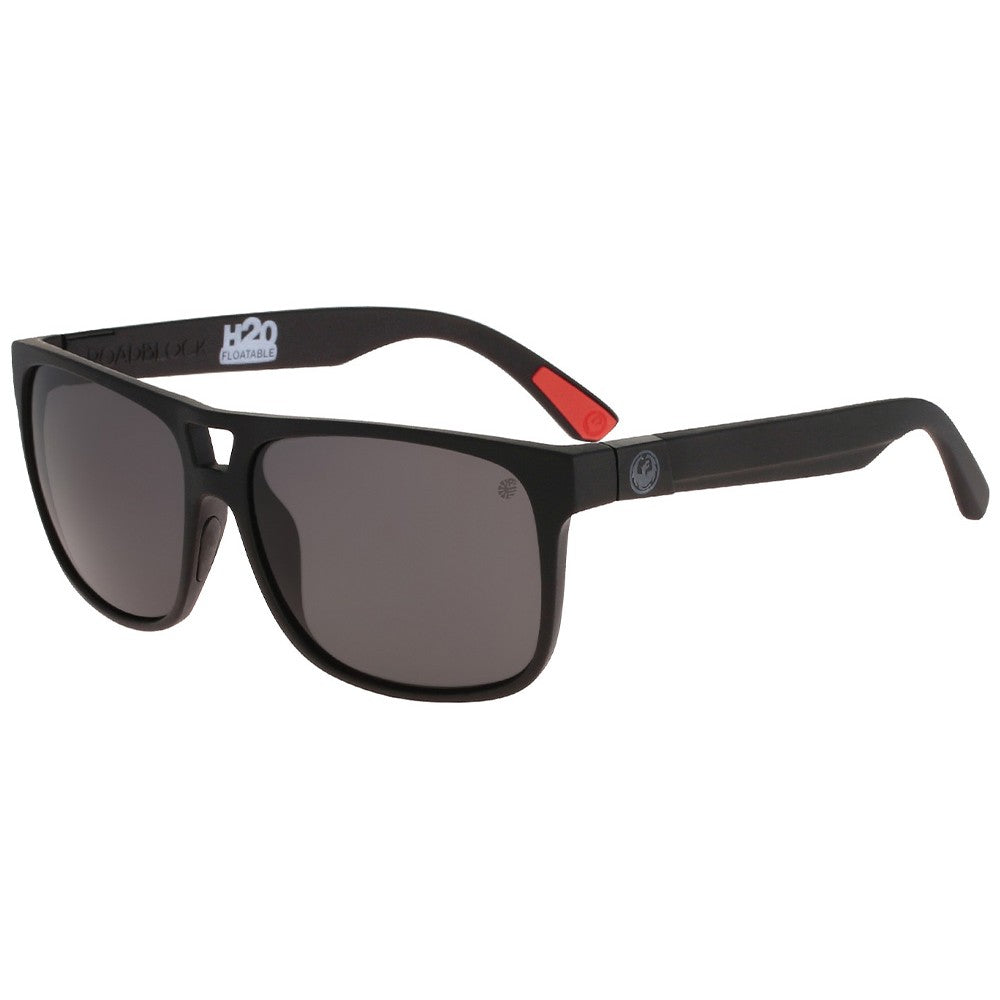 ROADBLOCK - Matte Black H2O with Polarized Smoke Lens