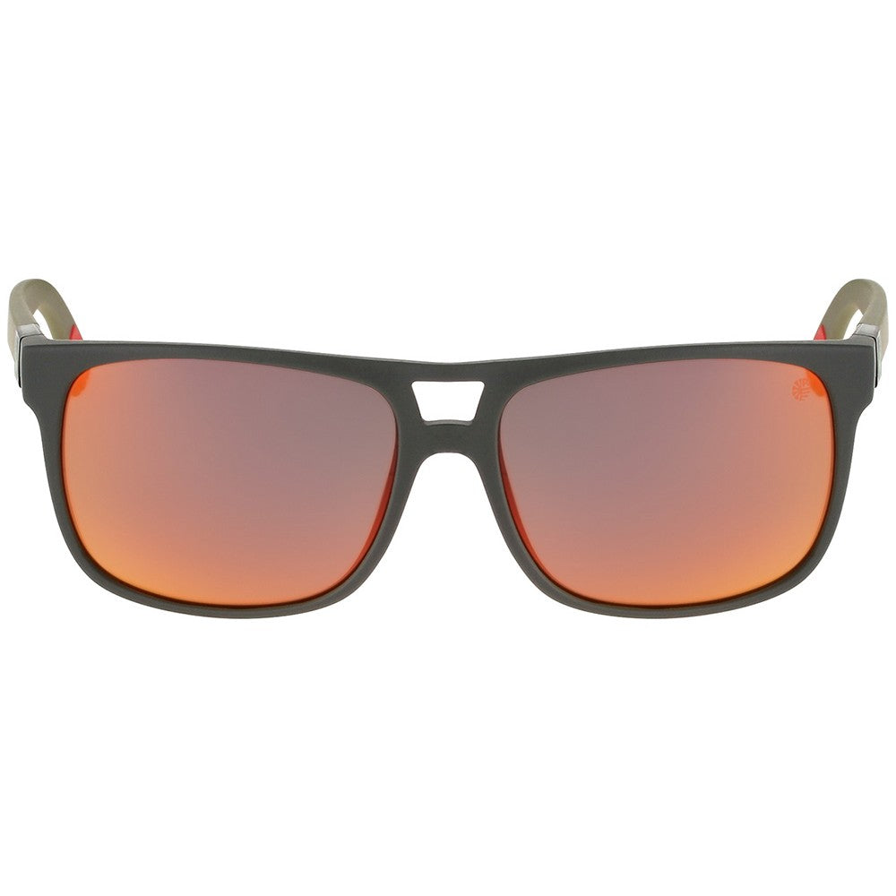 ROADBLOCK - Matte Magnet Grey H2O with Polarized Red Ionized Lens