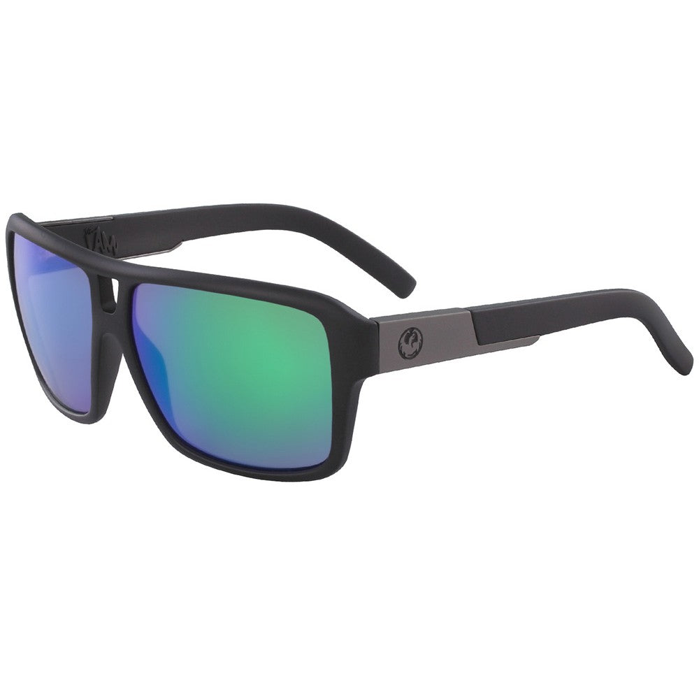 THE JAM - Matte Black with Lumalens Green Ionized Lens