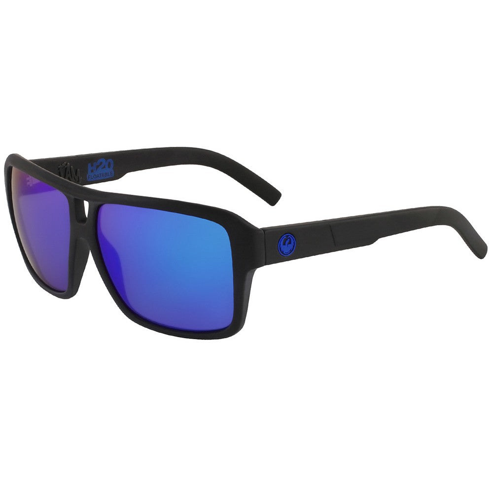 THE JAM - Matte Black H2O with Polarized Lumalens Blue Ionized Lens