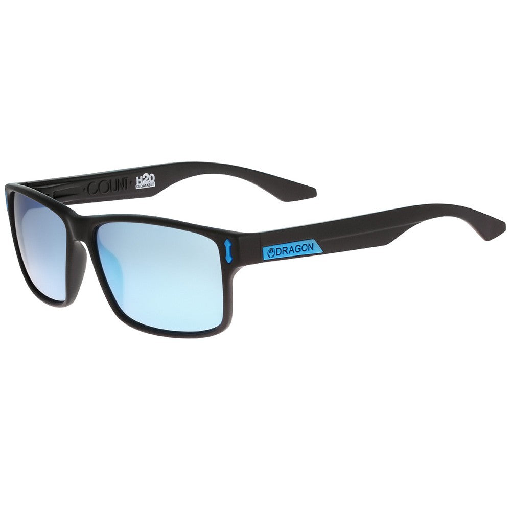 COUNT - Matte Black H2O with Polarized Lumalens Sky Blue Lens