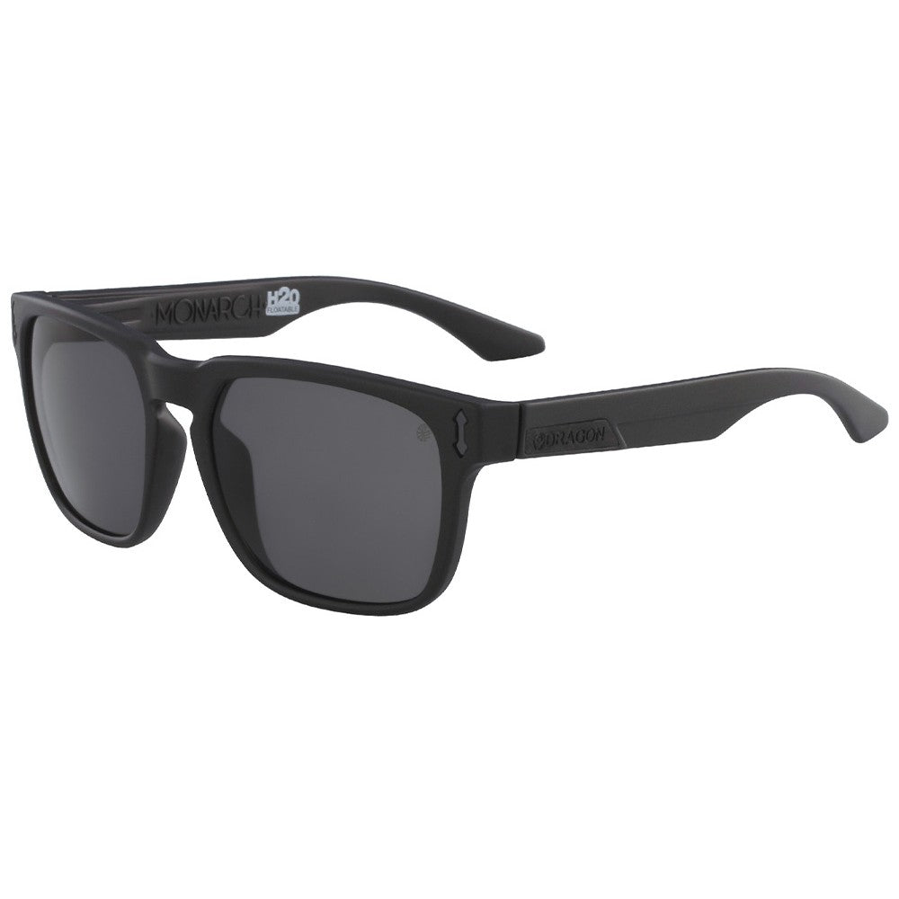 MONARCH - Matte Black H2O with Polarized Lumalens Smoke Lens