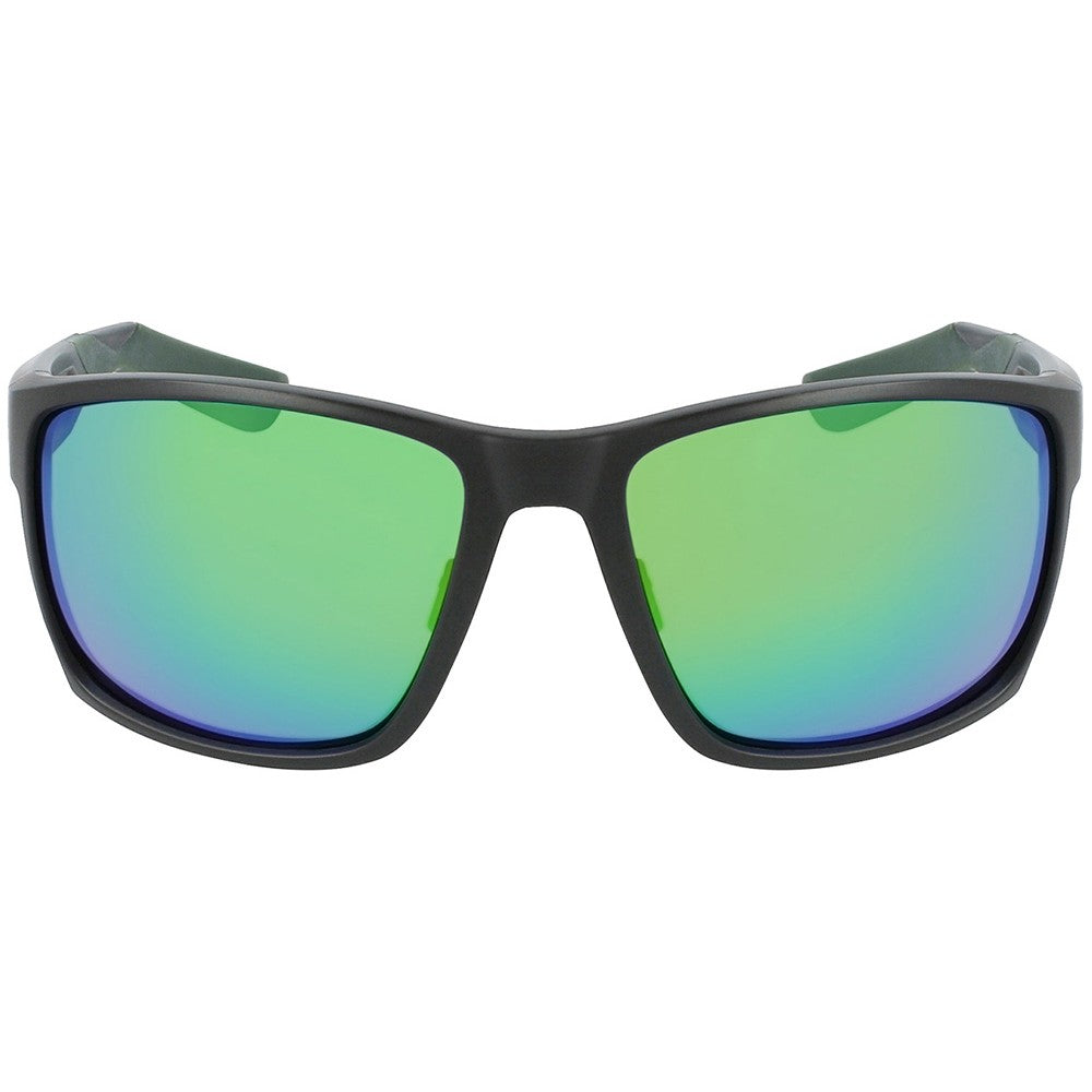 REEL X - Matte Grey H2O with Polarized Lumalens Green Ionized Lens