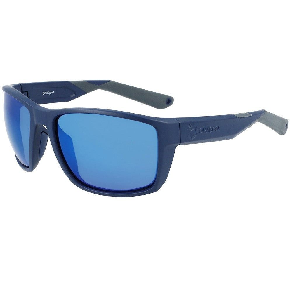 REEL X - Matte Navy H2O with Polarized Lumalens Blue Ionized Lens