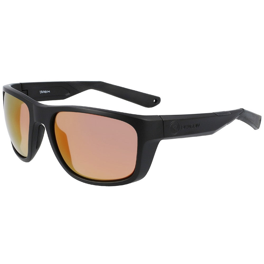 SHORE X - Matte Black H2O with Polarized Lumalens Red Ionized Lens