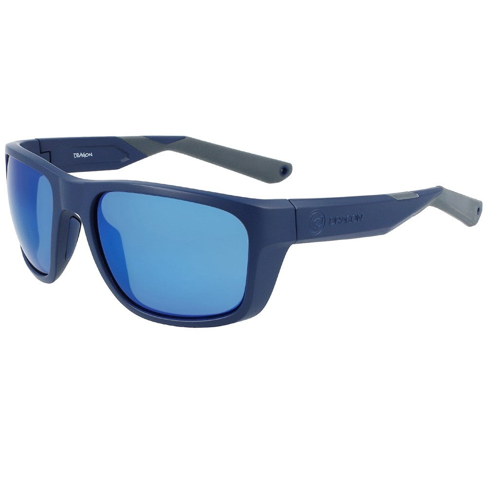 SHORE X - Matte Navy H2O with Polarized Lumalens Blue Ionized Lens