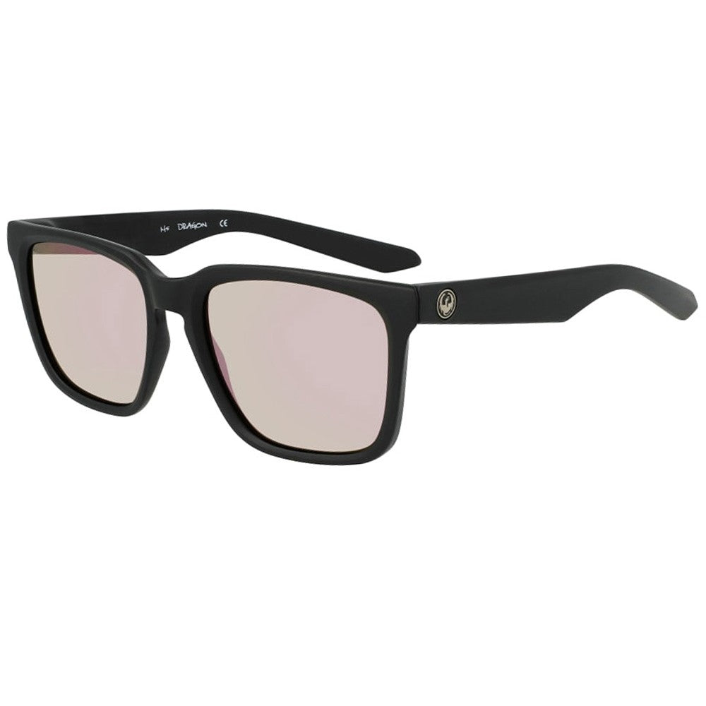 BAILE - Matte Black with Lumalens Rose Gold Ionized Lens