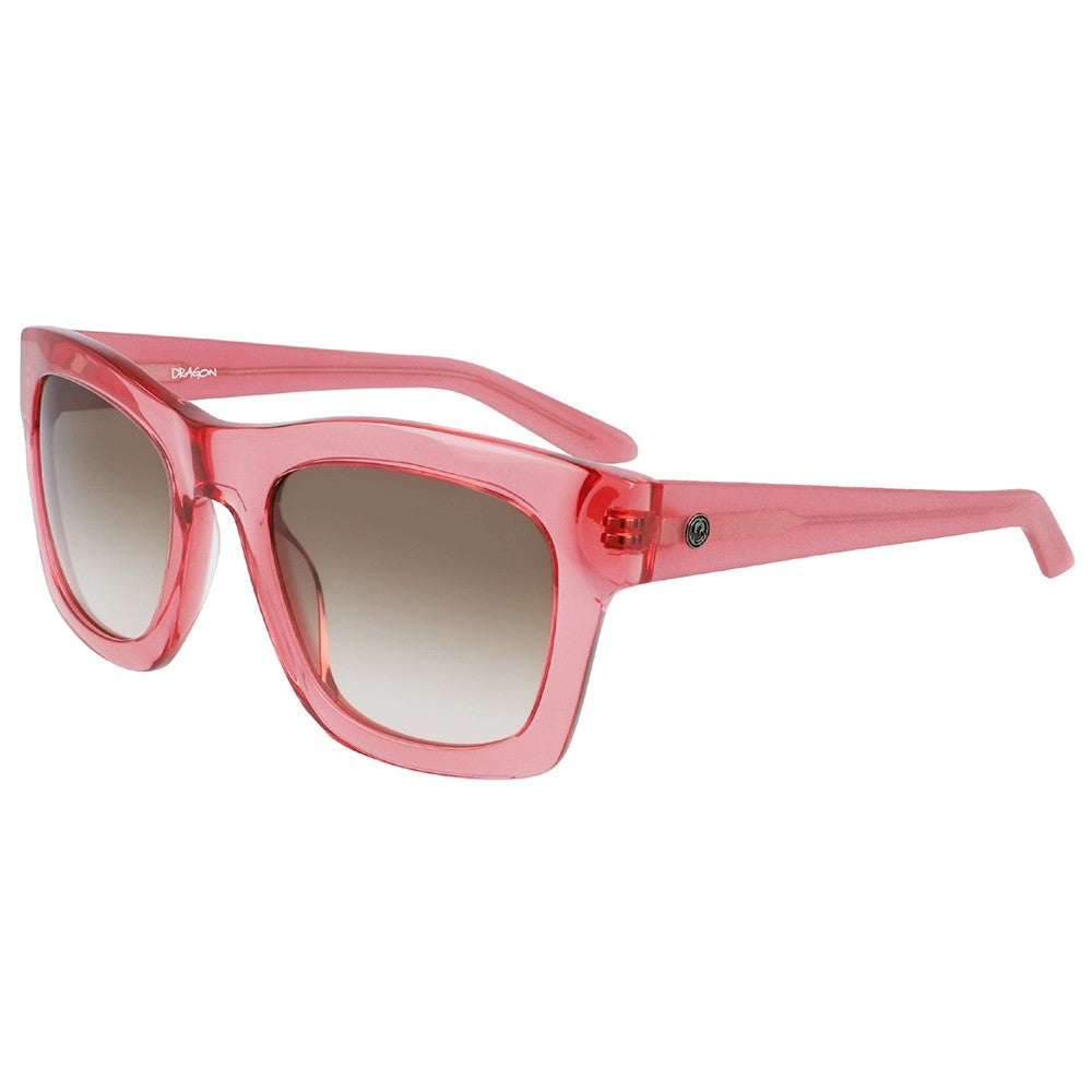 WAVERLY - Rose Crystal with Lumalens Brown Gradient Lens