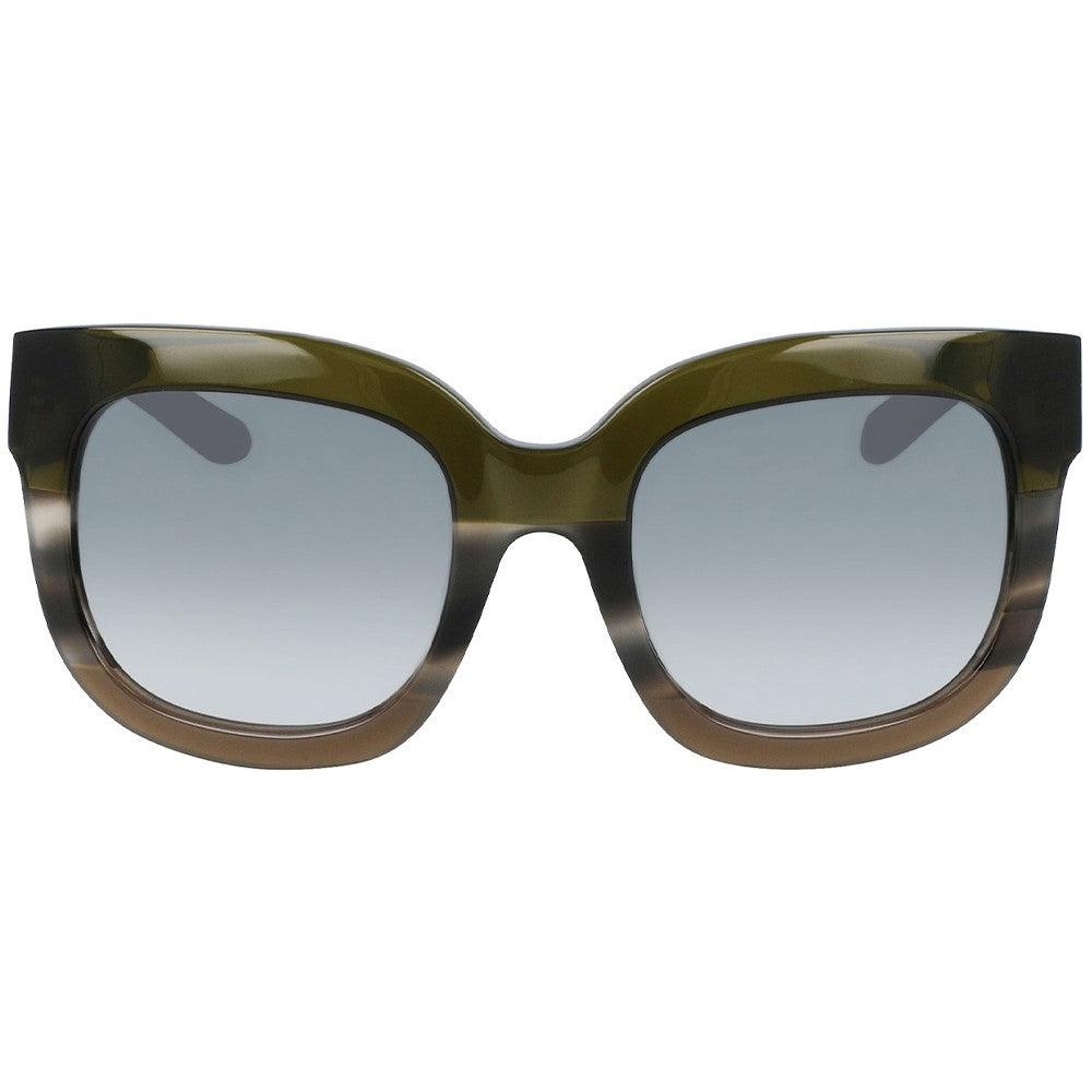 FLO - Olive Horn Gradient with Lumalens Smoke Gradient Lens