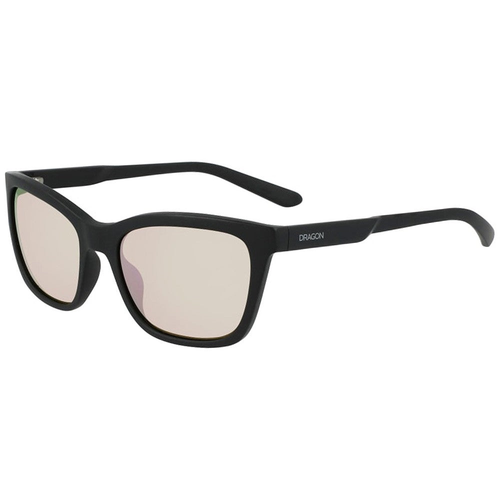 BAYOU - Matte Black with Lumalens Rose Gold Ionized Lens