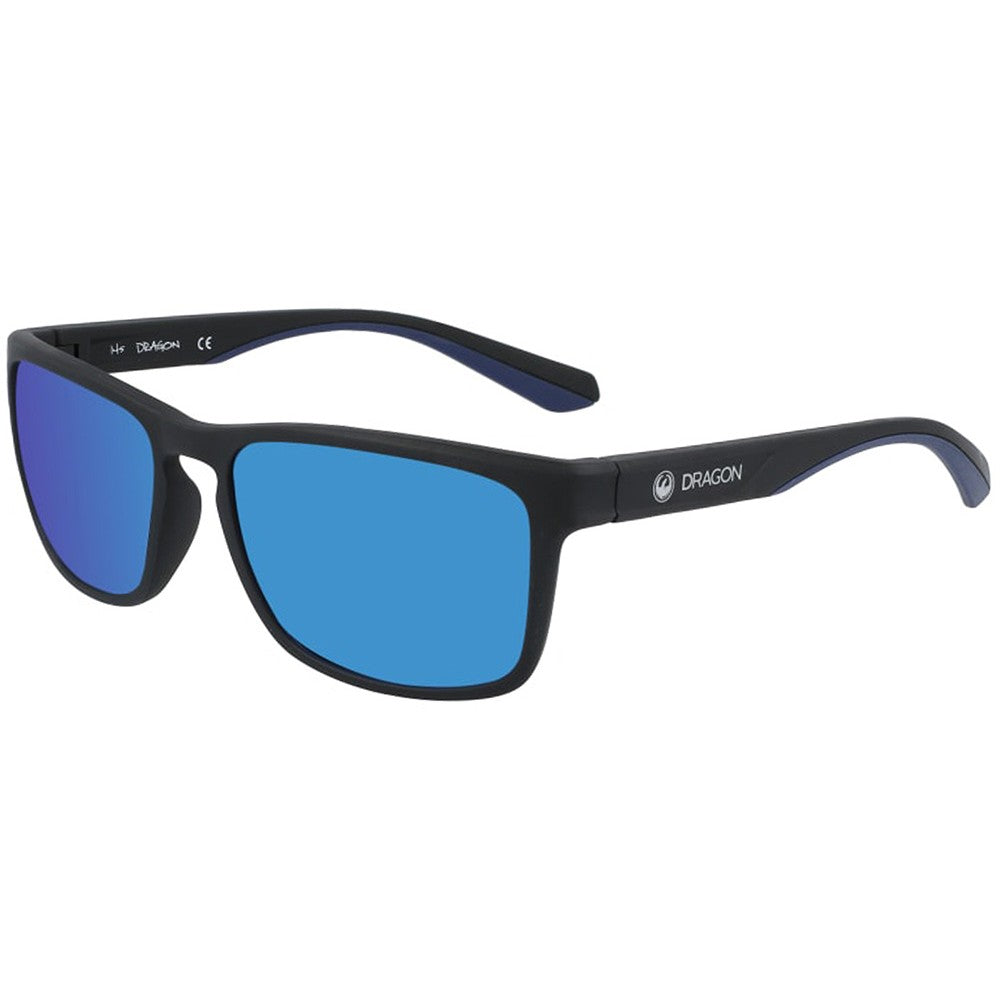 BLAISE - Matte Black with Lumalens Blue Ionized Lens