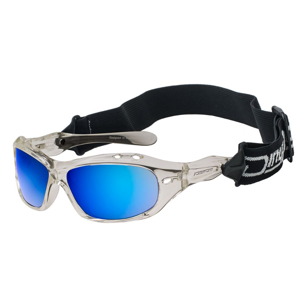 CURL II - Crystal with Polarized Blue Mirror Lens