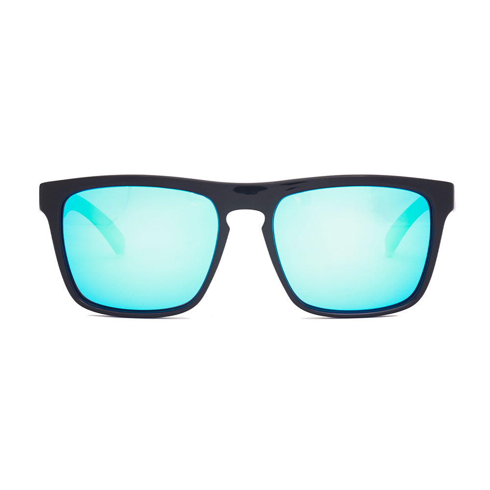 MONZA - Black with Polarized Ice Blue Mirror Lens