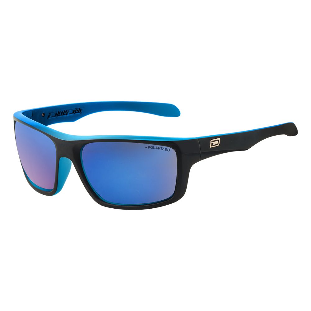 AXLE - Satin Black/Crystal Blue with Blue Mirror Lens