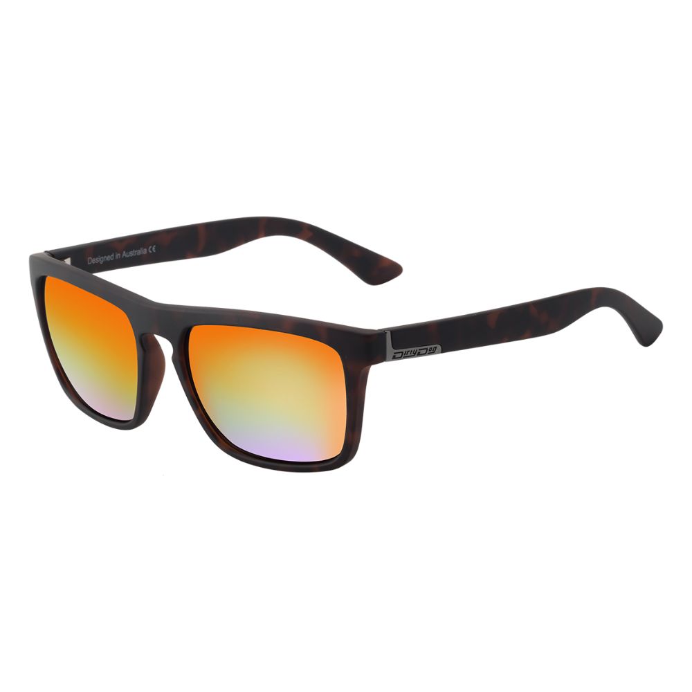 RANGER - Satin Tortoise with Polarized Orange Mirror Lens