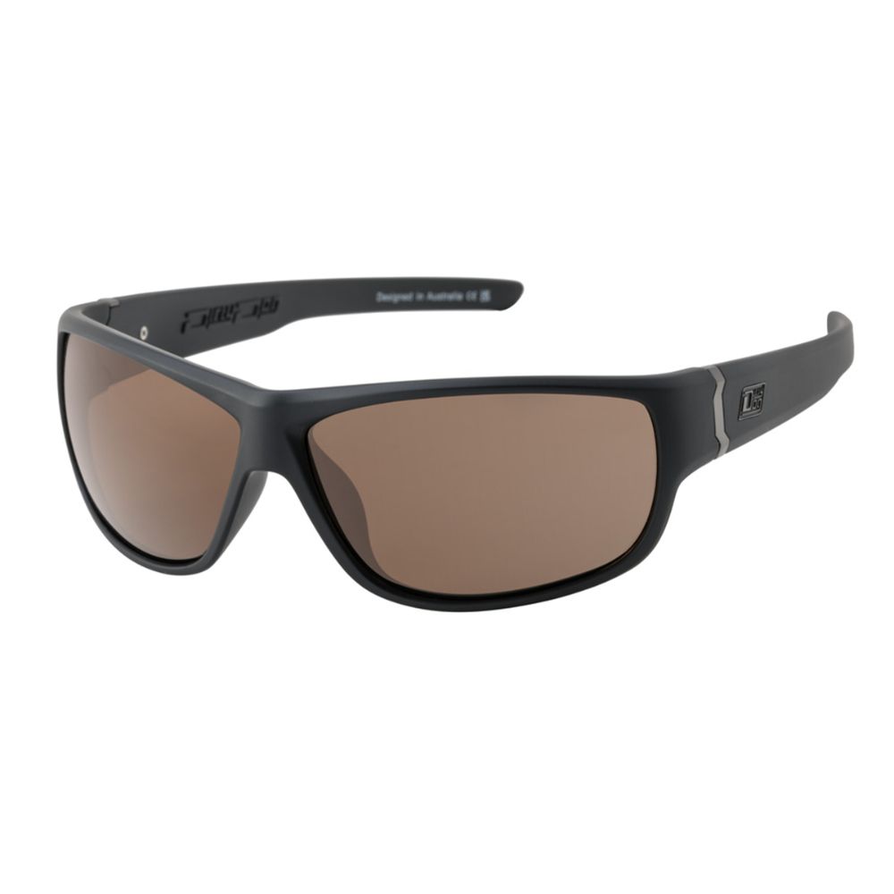 VAULT - Satin Black with Polarized Brown Lens