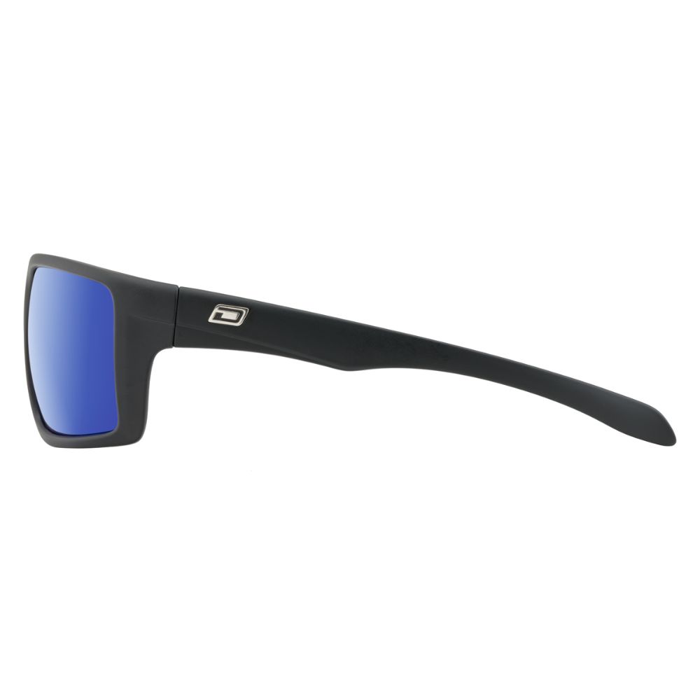 KNUCKLE - Satin Black with Polarized Blue Mirror Lens