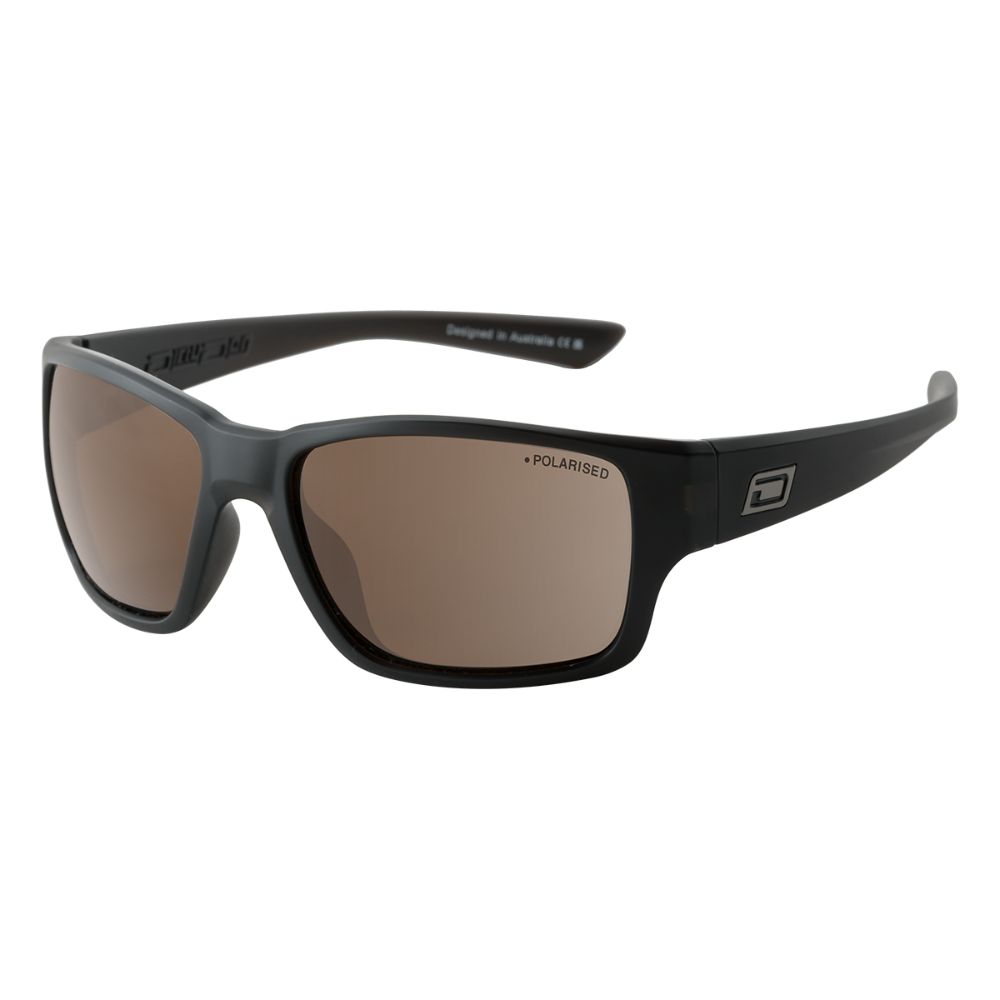 SIZZLE - Satin Dark Brown with Polarized Brown Lens