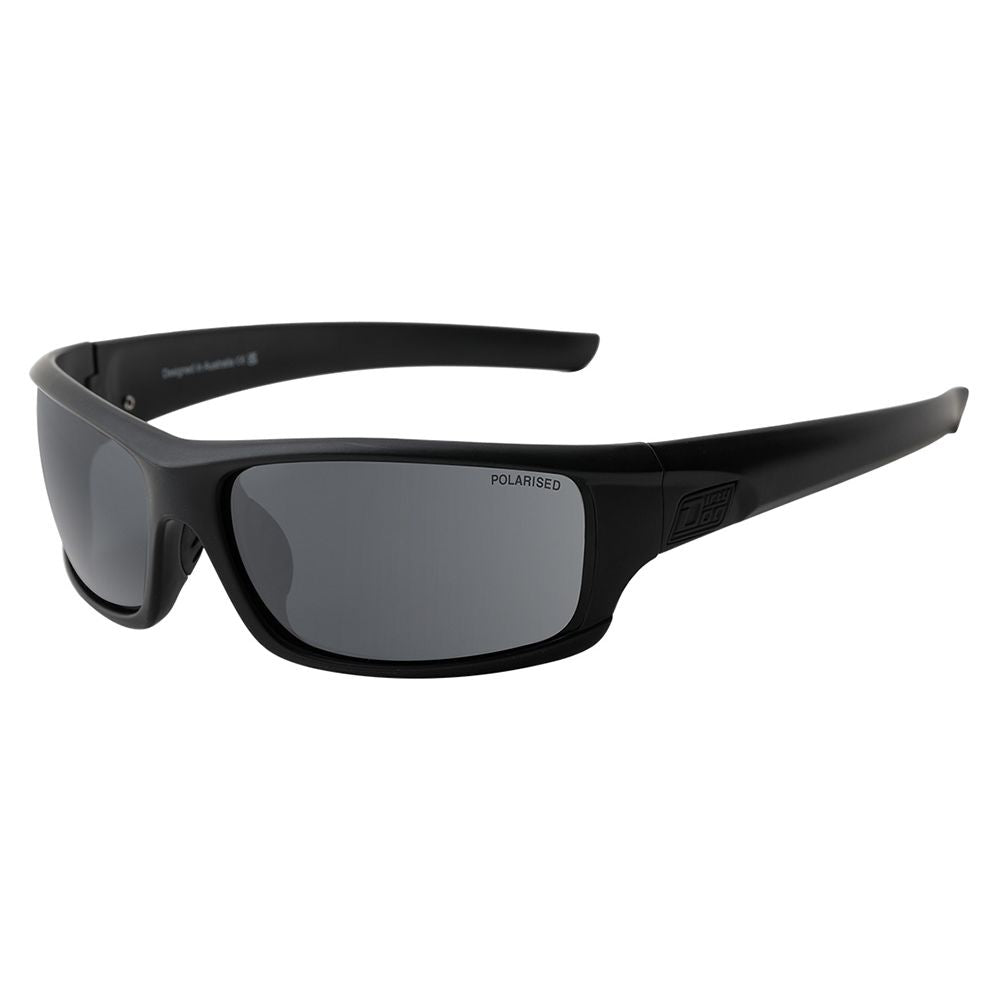 CLANK - Satin Black with Polarized Grey Lens