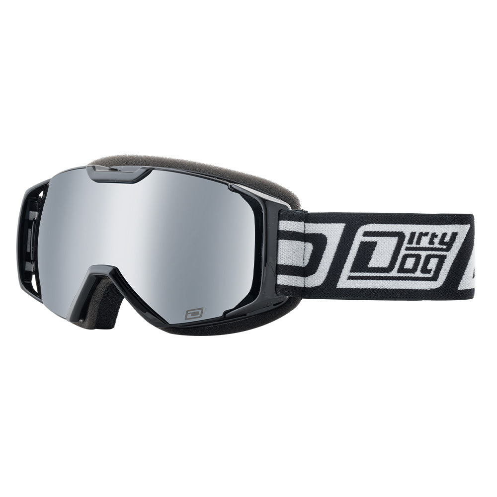 VELOCITY JUNIOR - Black with Silver Mirror Lens