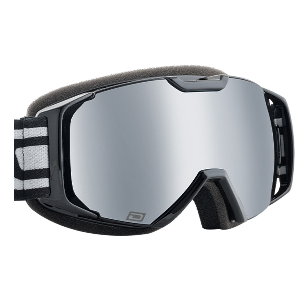 VELOCITY JUNIOR - Black with Silver Mirror Lens