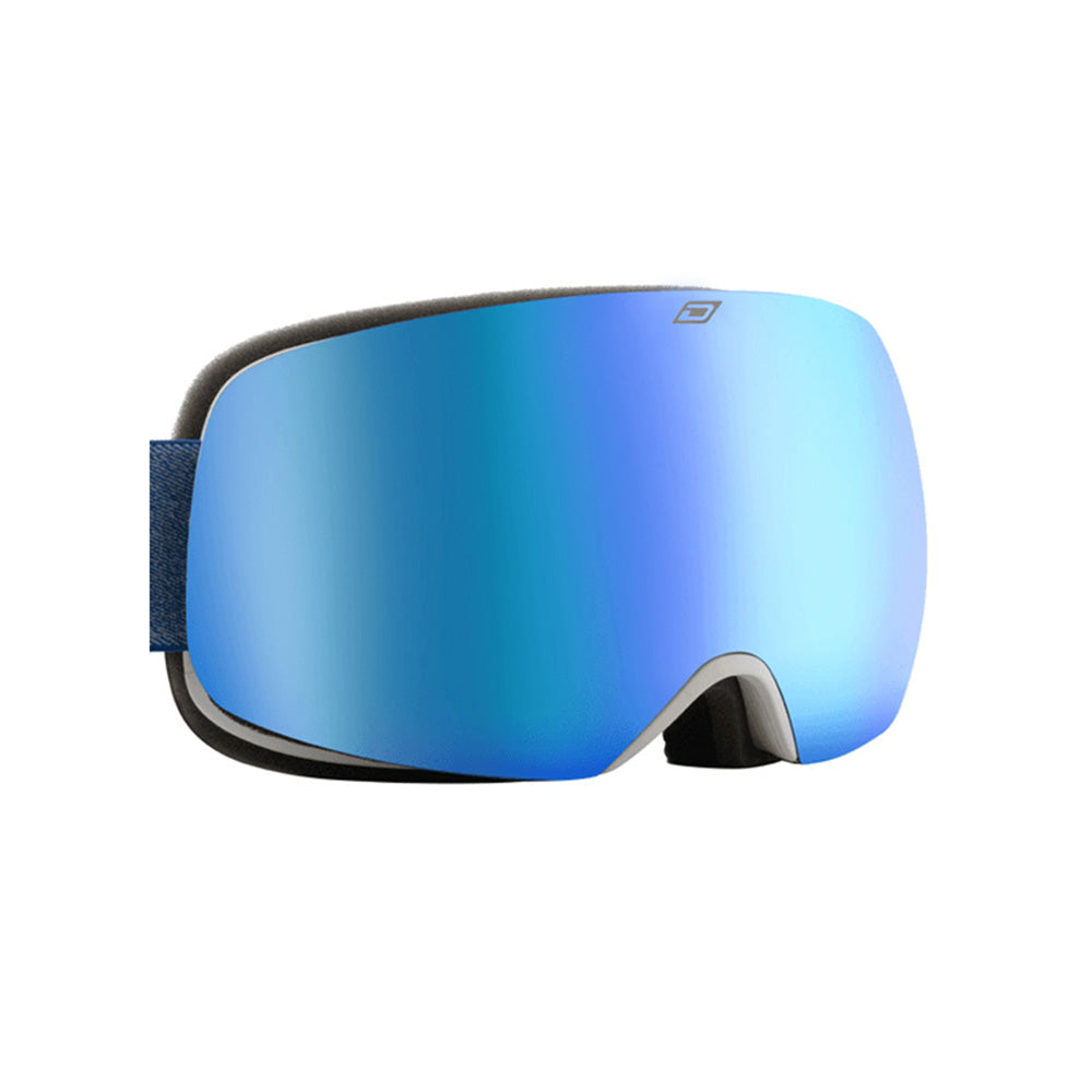 MUTANT ORACLE - White with Blue Fusion Mirror & Yellow Lens