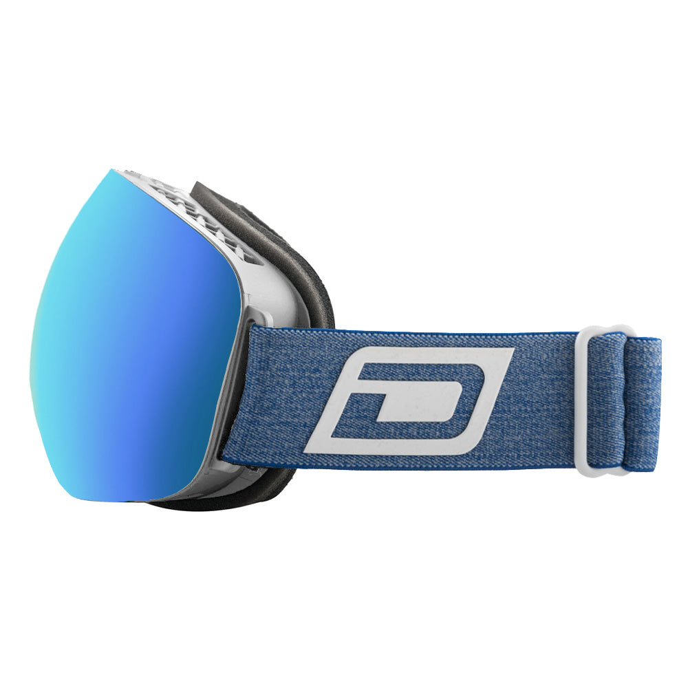 OMEN - White with Blue Fusion Mirror Lens