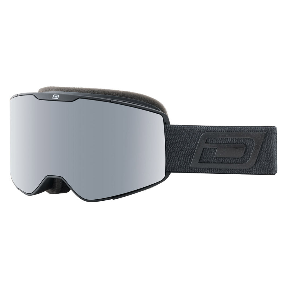 MUSE - Matte Black with Silver Mirror Lens