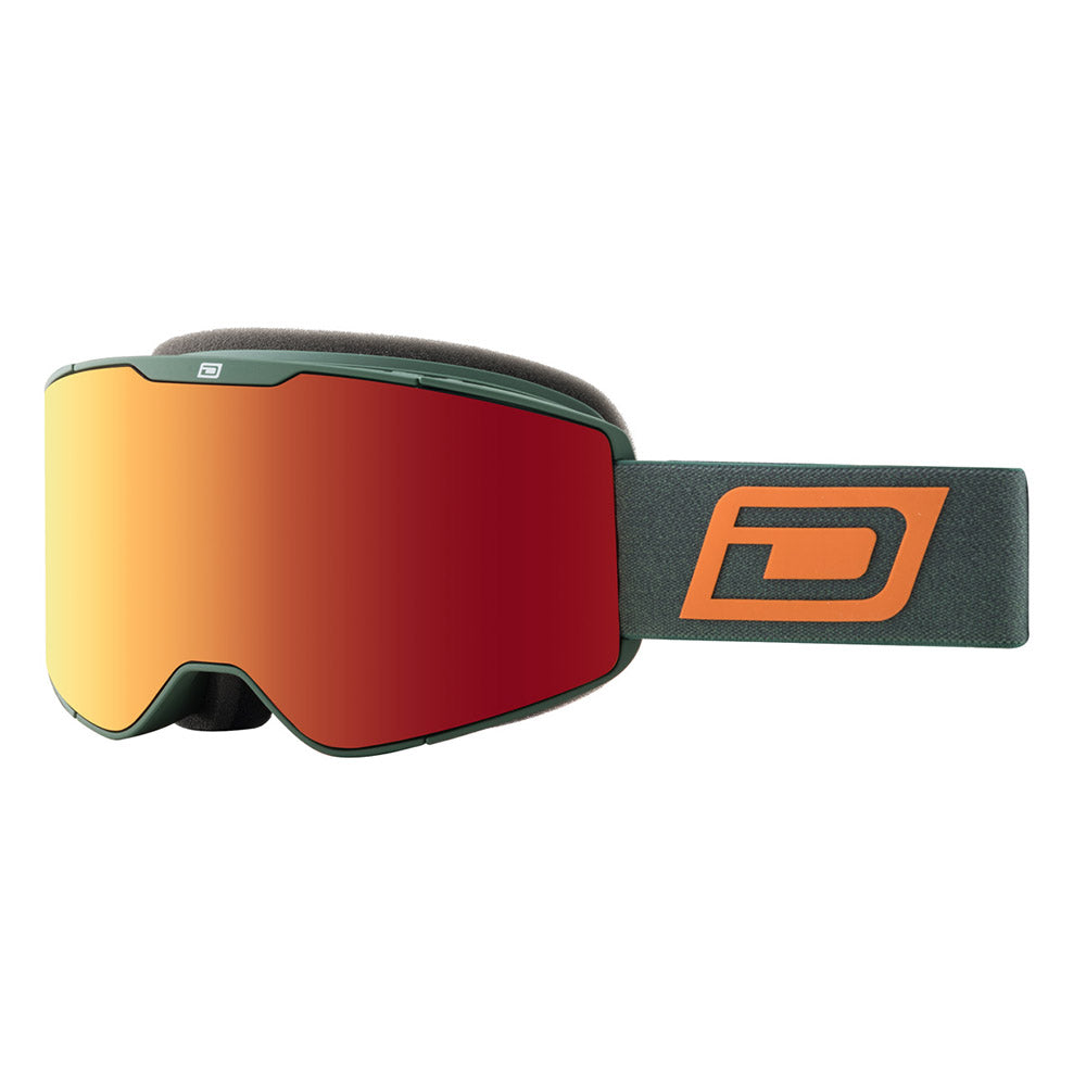 MUSE - Matte Ivy Green with Red Fusion Mirror Lens