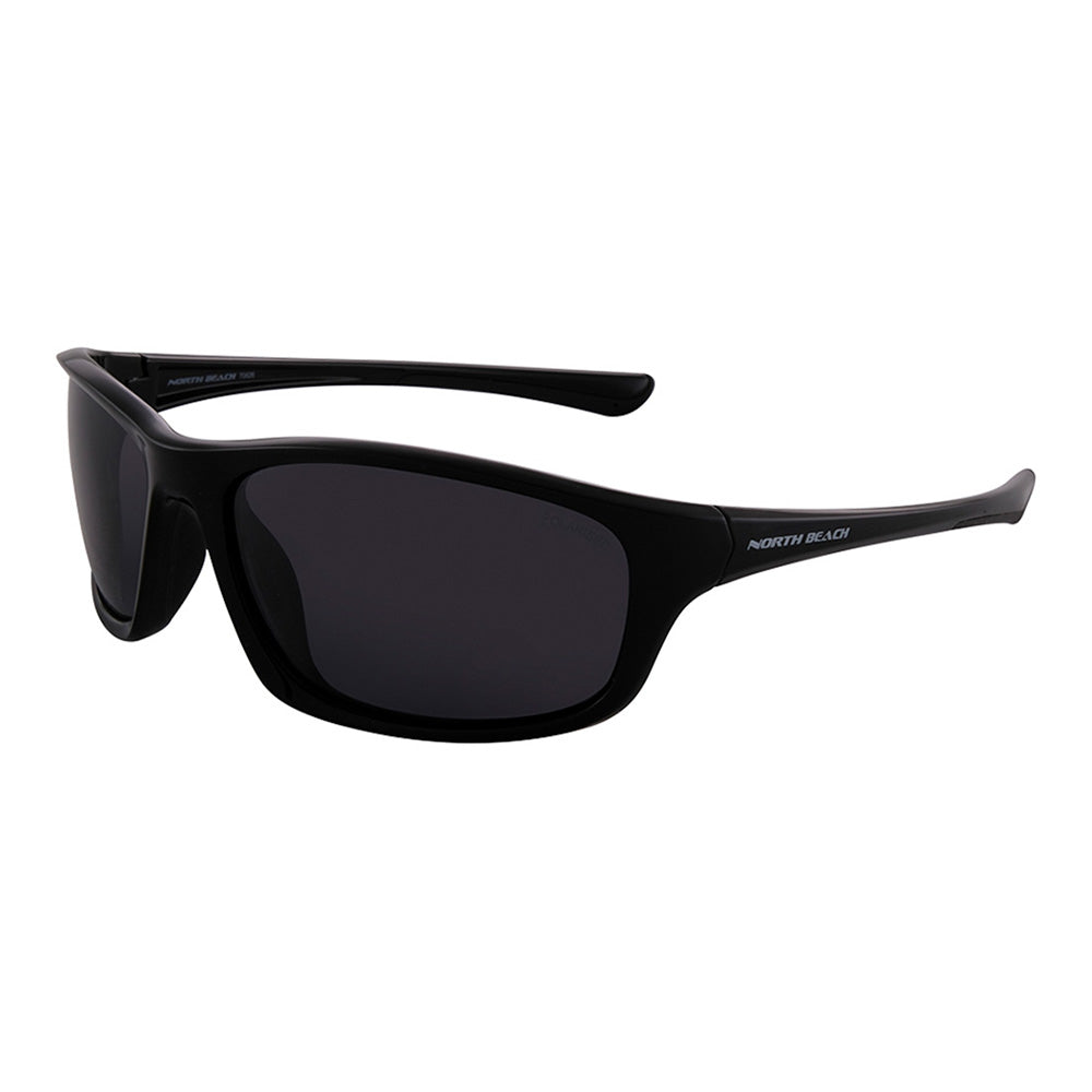 HARIYO - Shiny Black with Polarized Smoke Lens