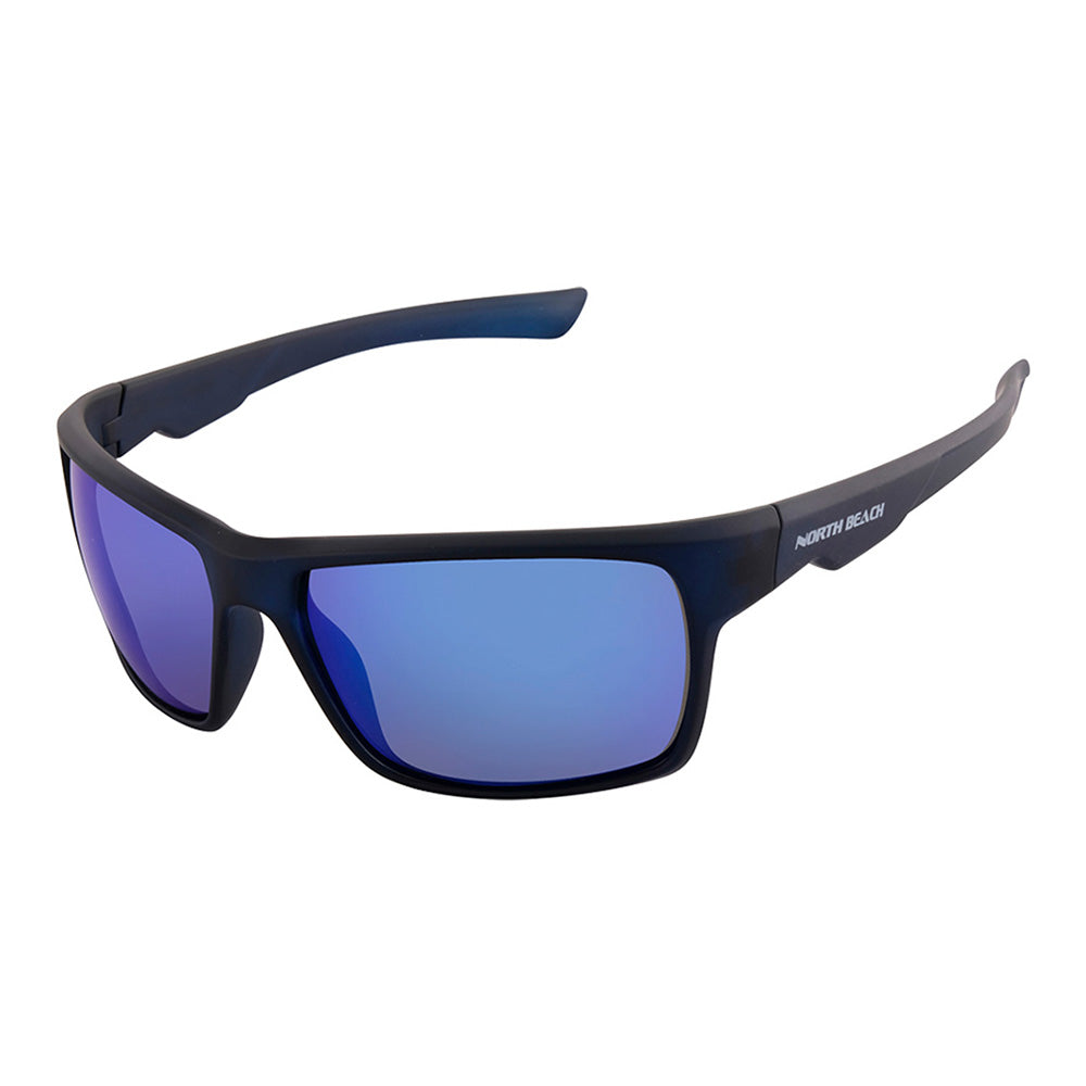 PEARLEYE - Matte Blue with Polarized Blue Revo Lens