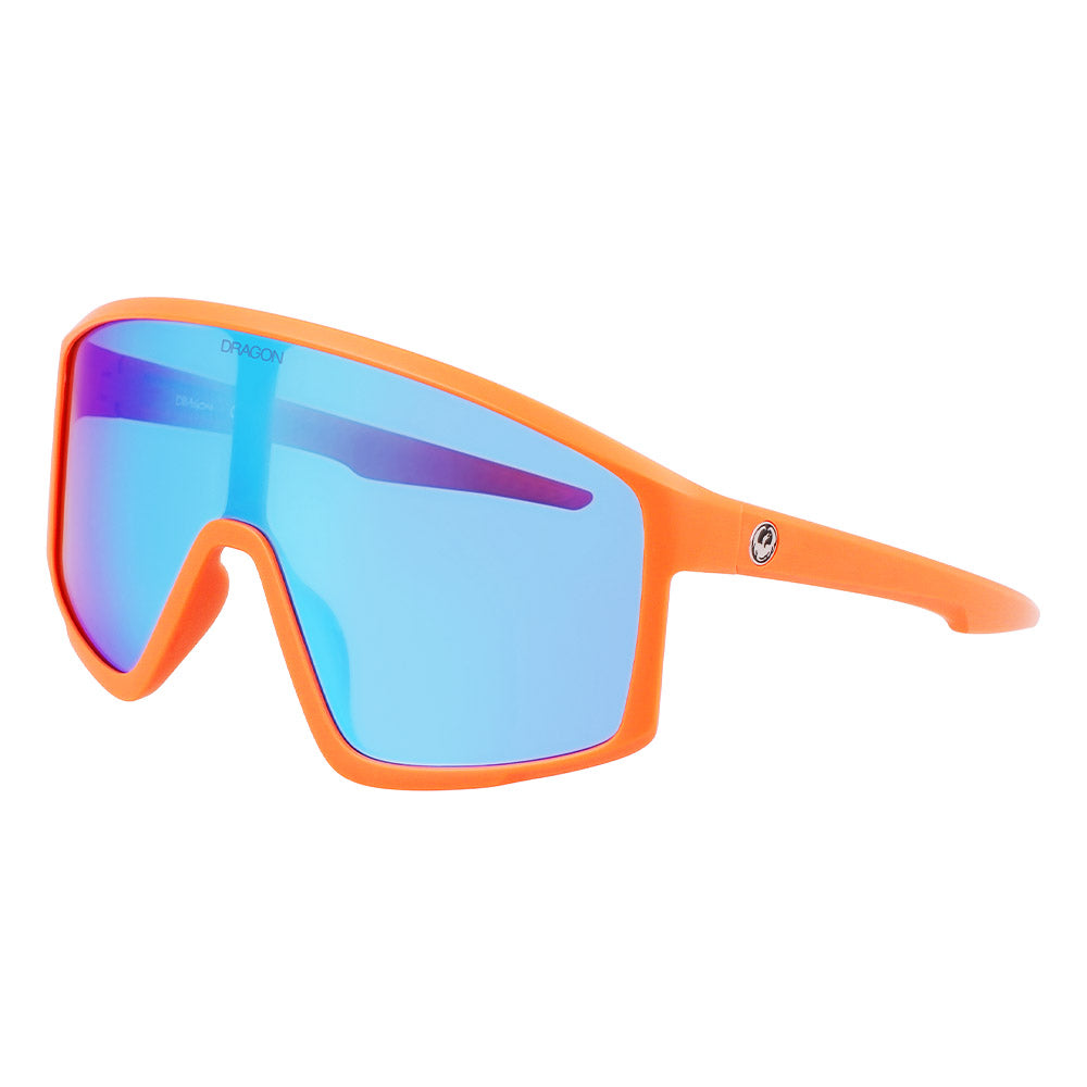 AMPED - Matte Flame with Lumalens Blue Ionized Lens