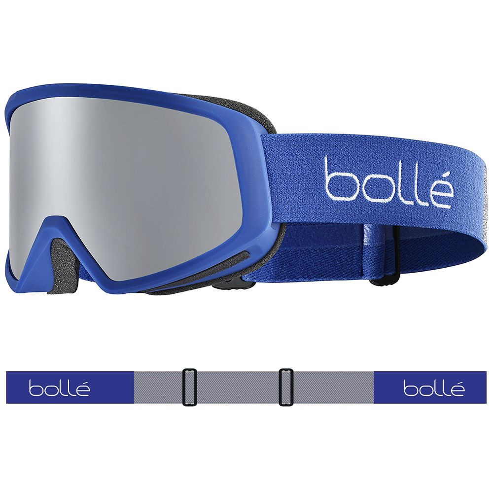 BEDROCK PLUS - Matte Royal Blue with Black Chrome Lens