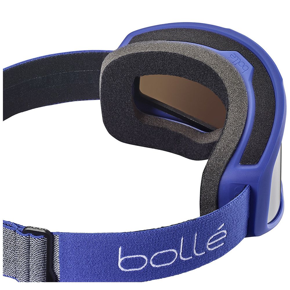 BEDROCK PLUS - Matte Royal Blue with Black Chrome Lens