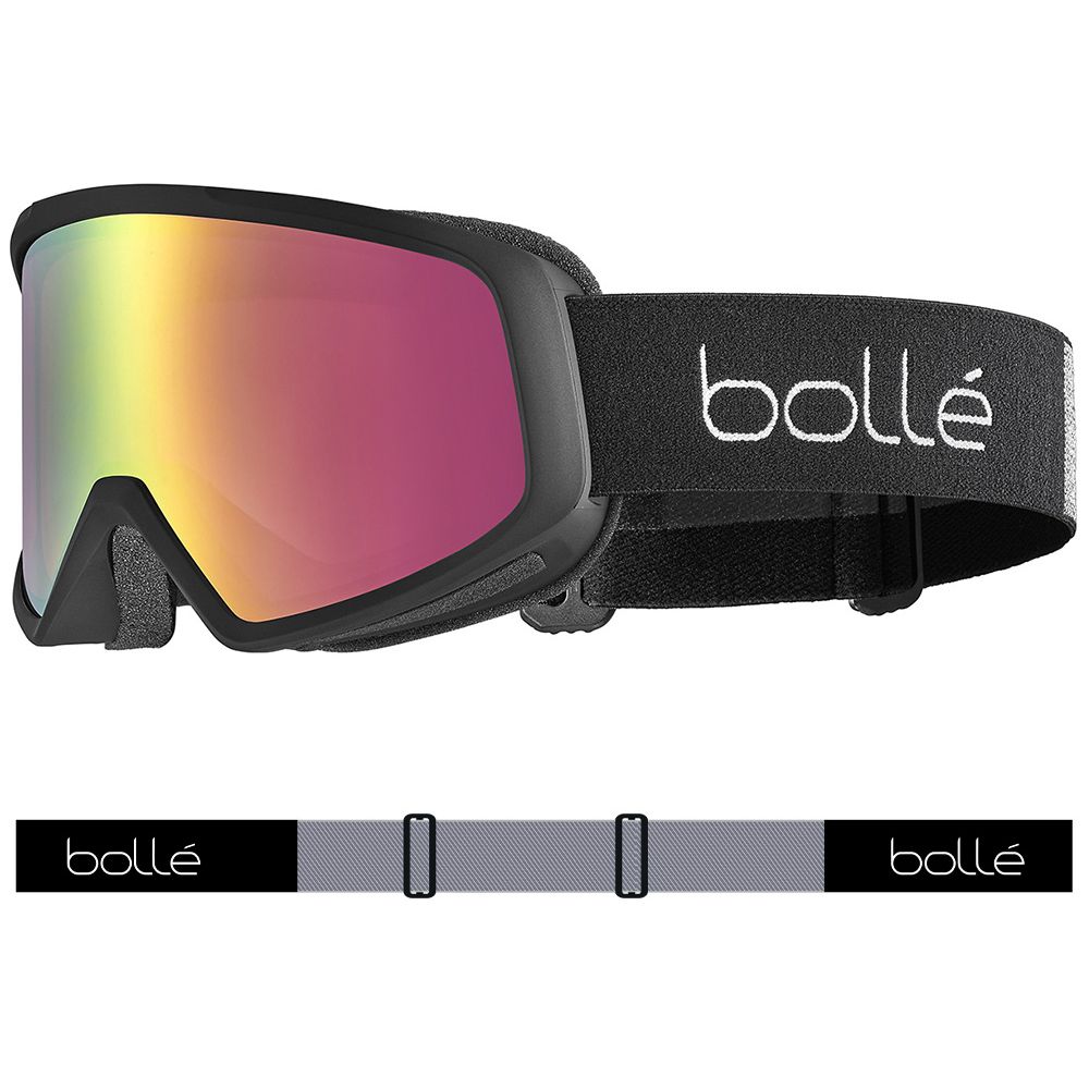 BEDROCK PLUS - Matte Black with Rose Gold Lens