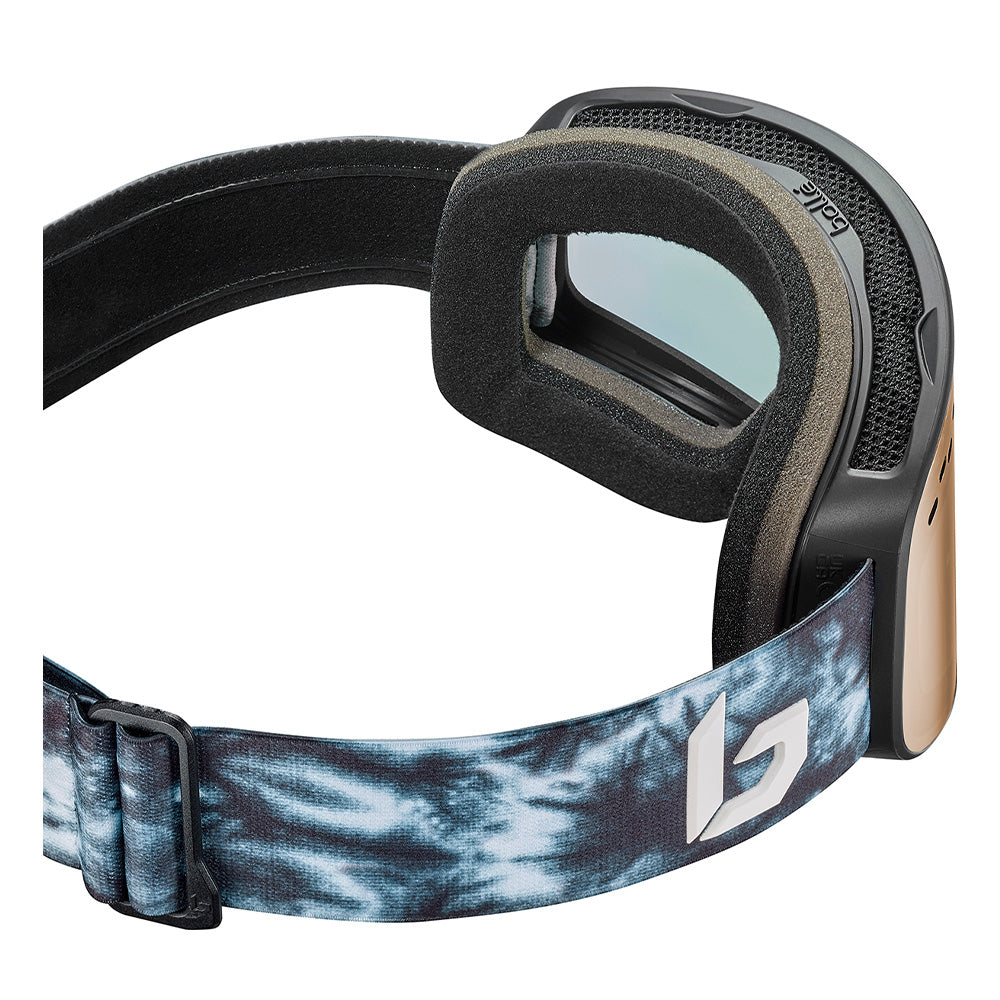 NEVADA - Matte Black Tie Dye with Phantom Fire Red Photochromic Lens