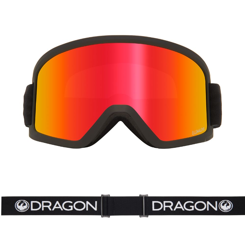 DX3 OTG - Black with Lumalens Red Ionized &amp; Lumalens Amber Lens