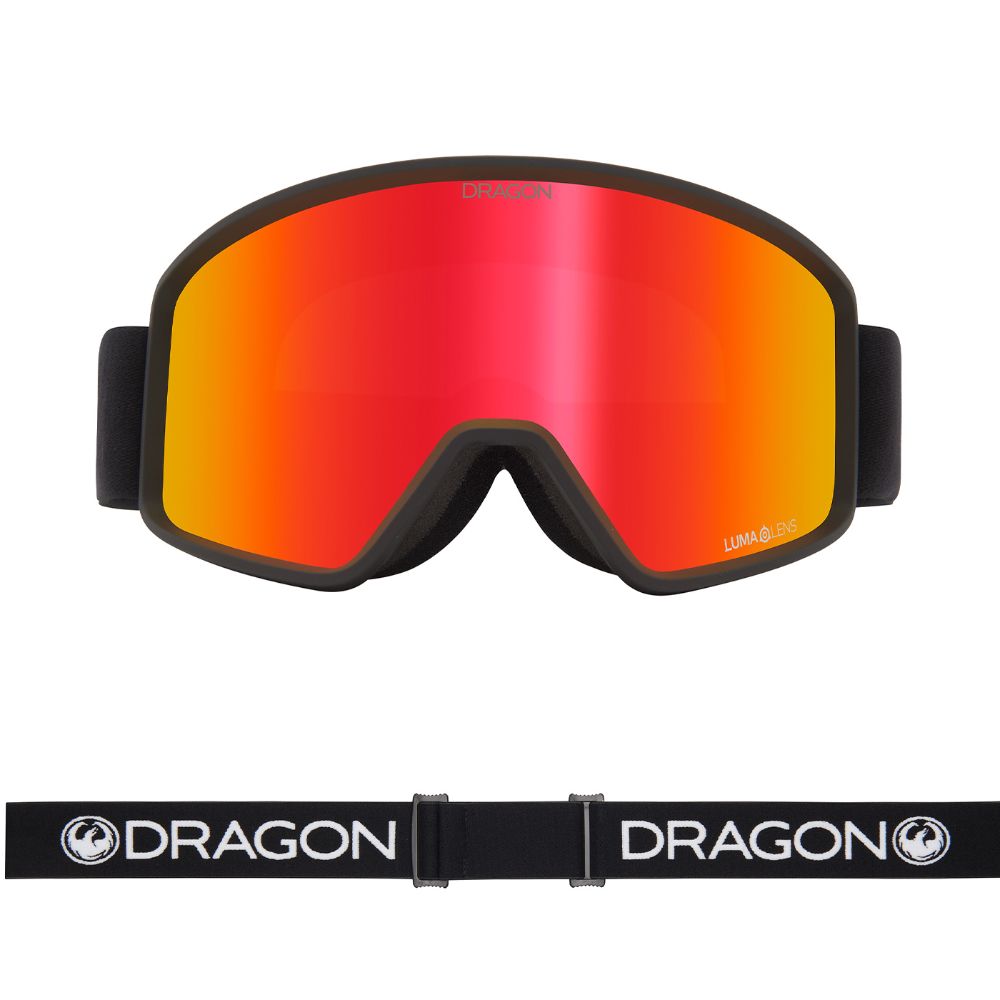 DXT OTG - Black with Lumalens Red Ionized Lens