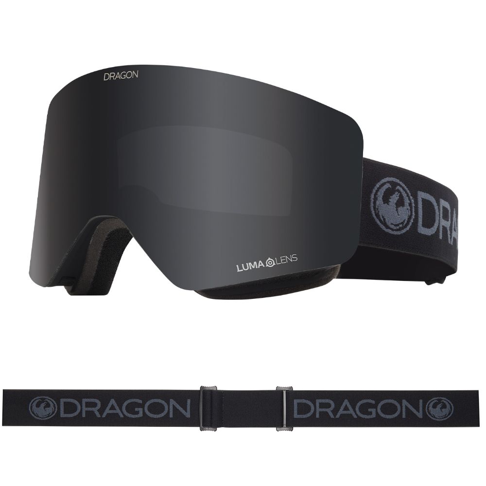 R1 OTG - Blackout with Lumalens Dark Smoke & Lumalens Amber Lens