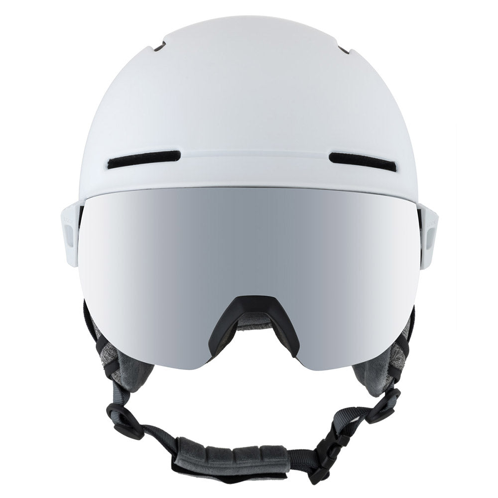 RAPTOR - Matte White/Silver Mirror