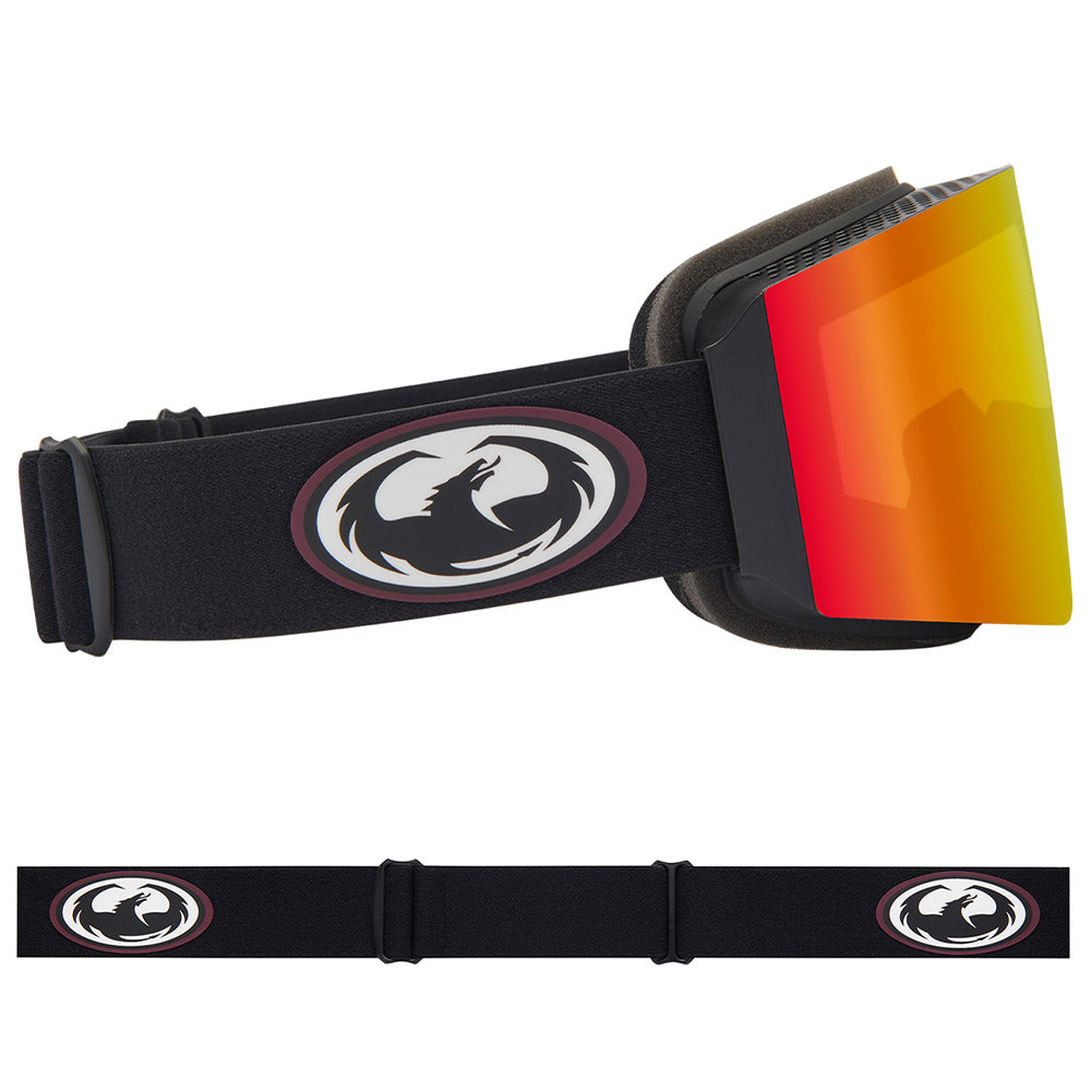 RVX MAG OTG - Old Skool with Lumalens Red Ionized &amp; Lumalens Light Rose Lens