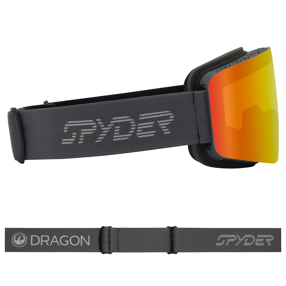 R1 OTG - SPYDER Polar Grey with Lumalens Red Ionized &amp; Lumalens Light Rose Lens