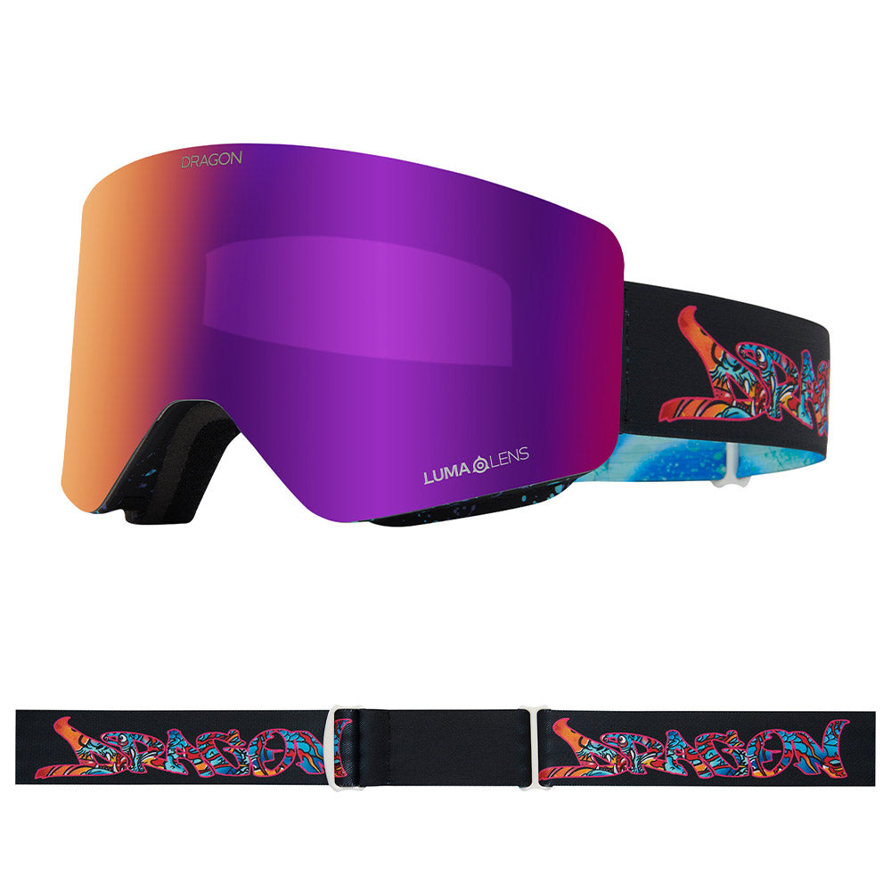 R1 OTG - Rattle Can with Lumalens Purple Ionized &amp; Lumalens Amber Lens
