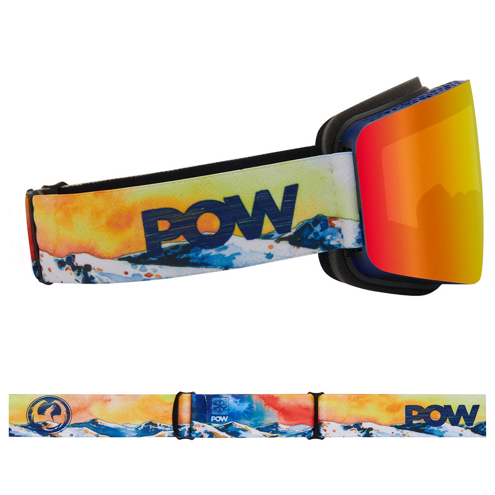 R1 OTG - Pow Collab 2025 with Lumalens Red Ionized &amp; Lumalens Flash Blue Lens